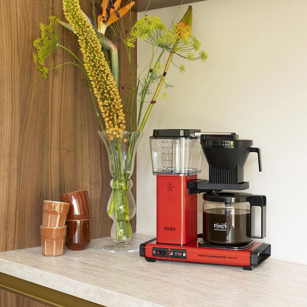 Moccamaster KBG Select Filter Coffee Machine - Red