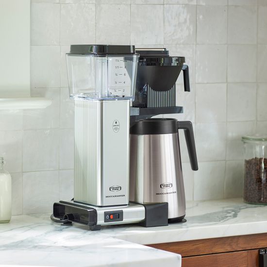 Moccamaster KBGT 741 Coffee Machine - Polished Silver by the coffee beautiful coffee company uk london surrey 
