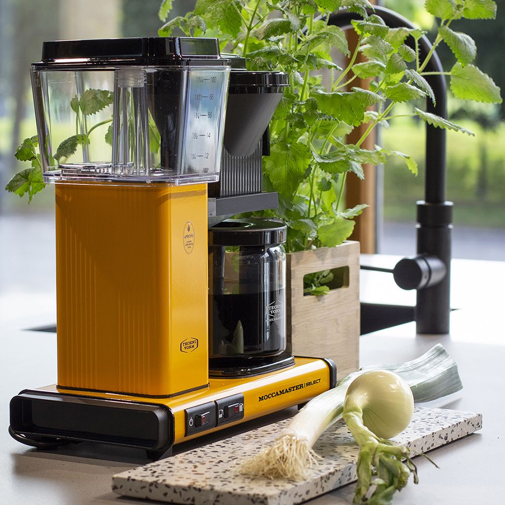 Moccamaster KBG Select Filter Coffee Machine - Yellow Pepper - The Coffee Beautiful Company UK London Surrey