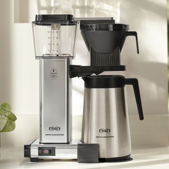 Moccamaster KBGT 741 Coffee Machine - Polished Silver by the coffee beautiful coffee company uk london surrey 