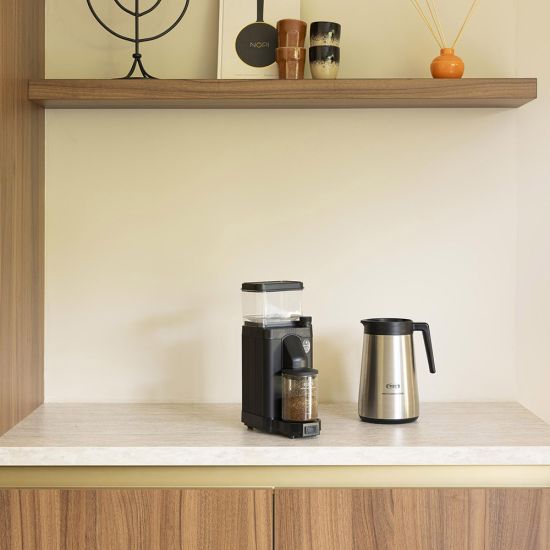 Moccamaster KGBT 1.25L Thermal Jug Brushed Silver by the coffee beautiful coffee company uk london surrey