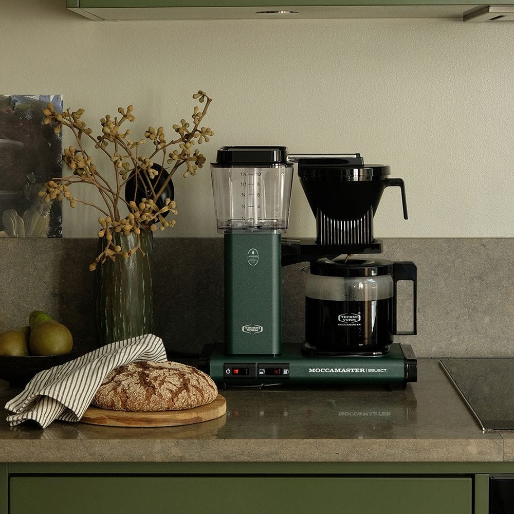 お値下げ済　Moccamaster コーヒーメーカー グリーン Moccamaster KBG Select Filter Coffee Machine - Forest Green