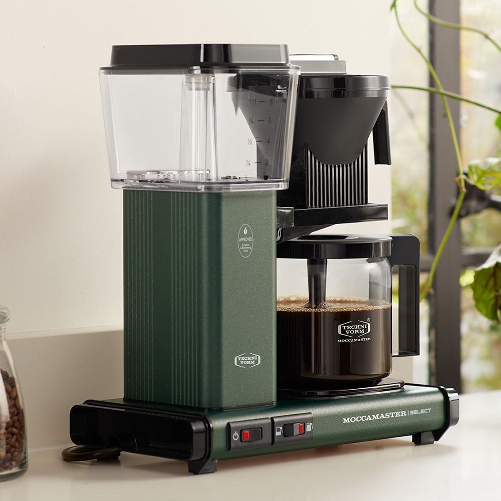 Moccamaster KBG Select Filter Coffee Machine - Forest Green