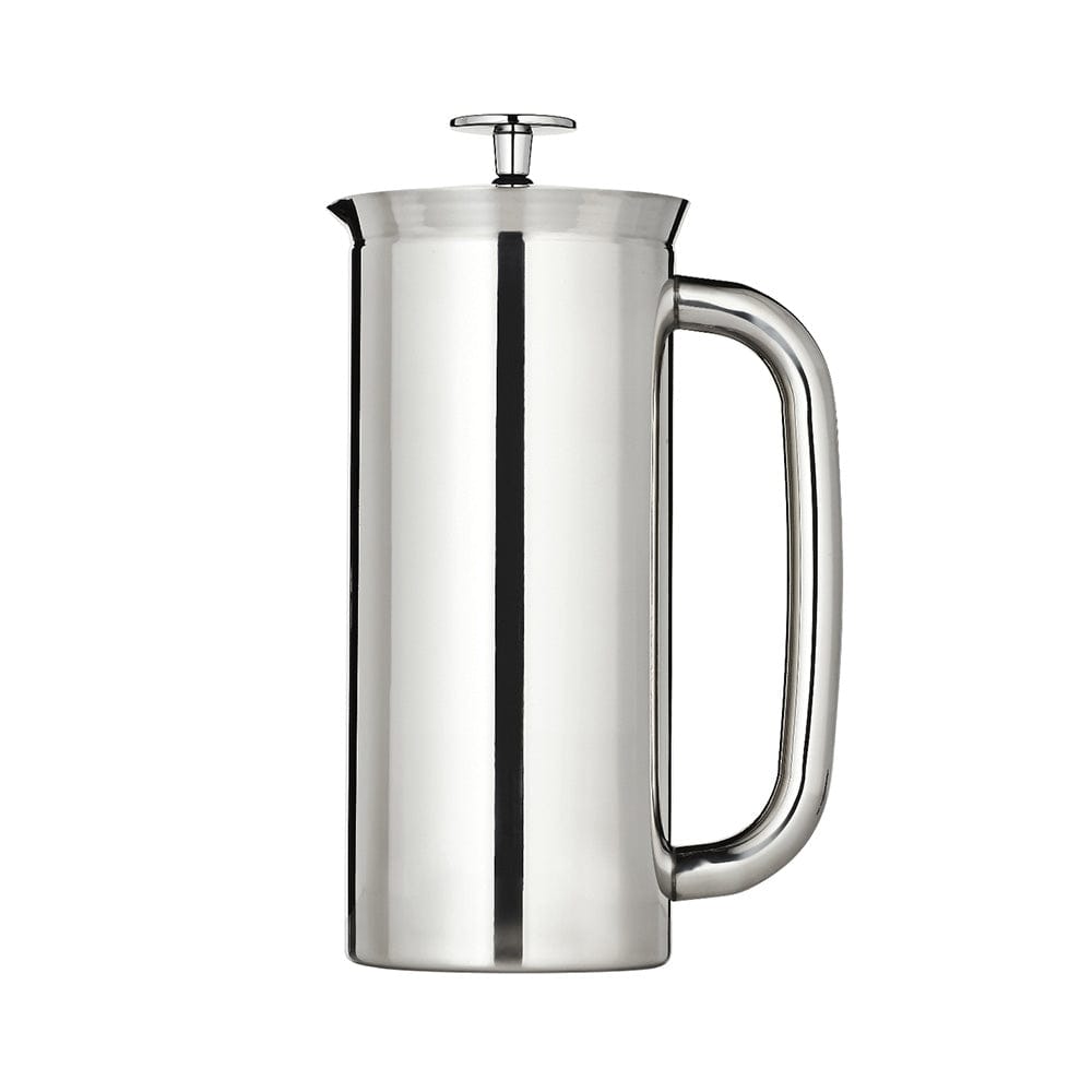 Stainless steel Polished ESPRO P7 French Press Coffee Maker - 32oz / 946ml on a white background