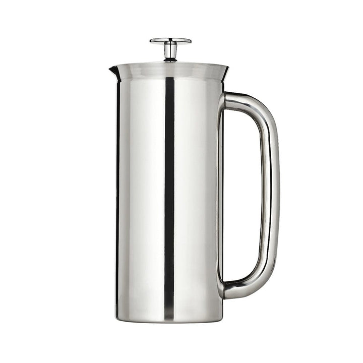 Stainless steel Polished ESPRO P7 French Press Coffee Maker - 32oz / 946ml on a white background