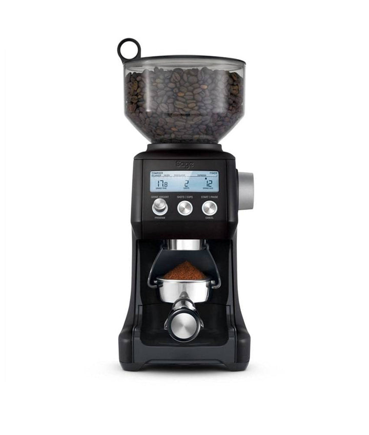 The Sage Smart Grinder Pro Coffee Grinder Black Truffle
