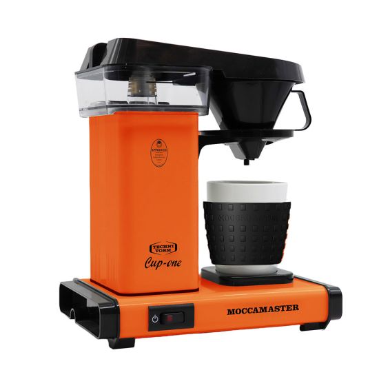 The Technivorm Moccamaster Cup One Coffee Brewer - Orange The Coffee Beautiful Company UK London Surrey